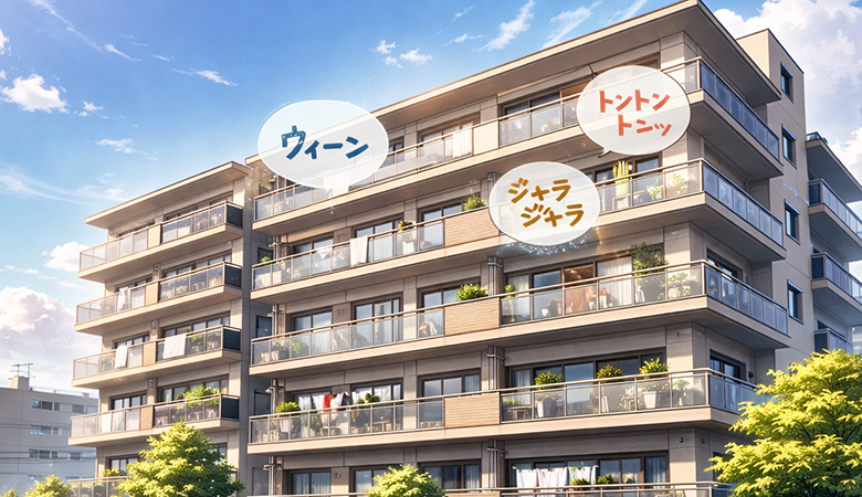 メダルで遊んでいる時の少々の騒音